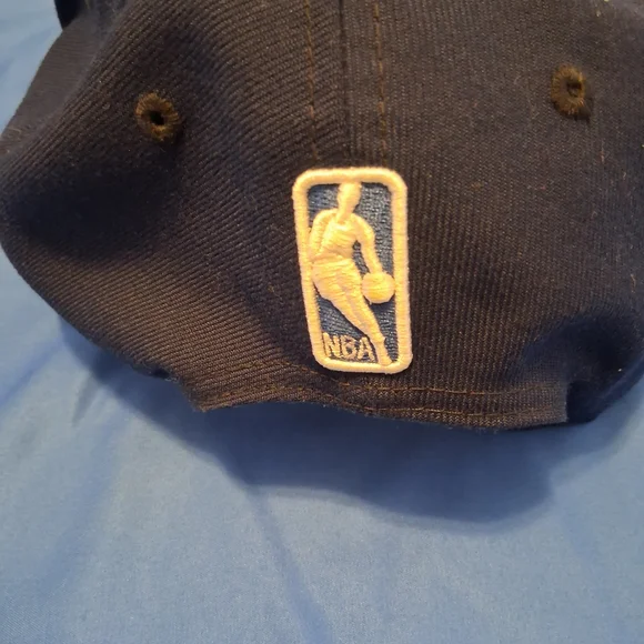 Minnesota Timbervolves New Era 5950 Purple Snap Back Hat. Brim Excellent Shape - Picture 3 of 4